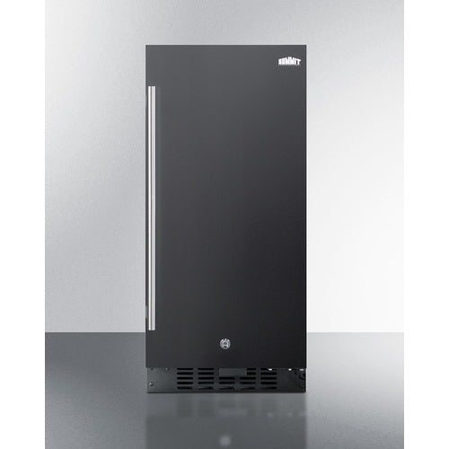 Summit 15 in. Wide Undercounter Built-In Refrigerator ALR15B