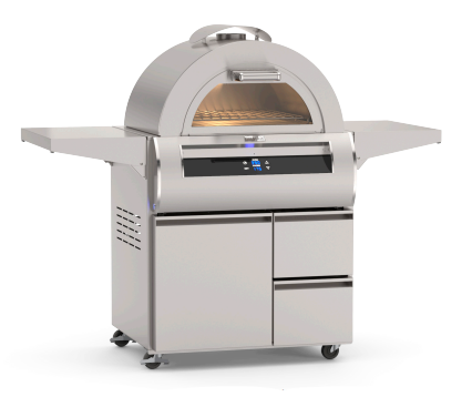 Fire Magic Pizza Oven with Black Glass Touchscreen and Thermostatic Control